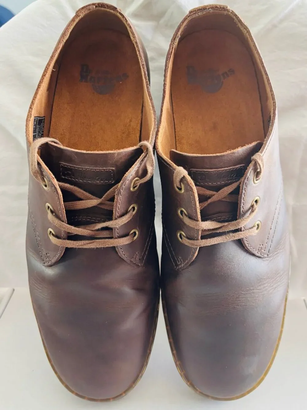 Dr. Martens Coronado Brown Leather Oxford Shoes Men's Size 12 Casual Lace Up